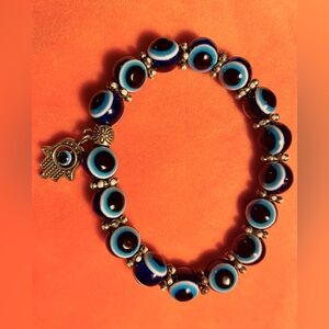 Evil Eye Protection Charm Bracelet